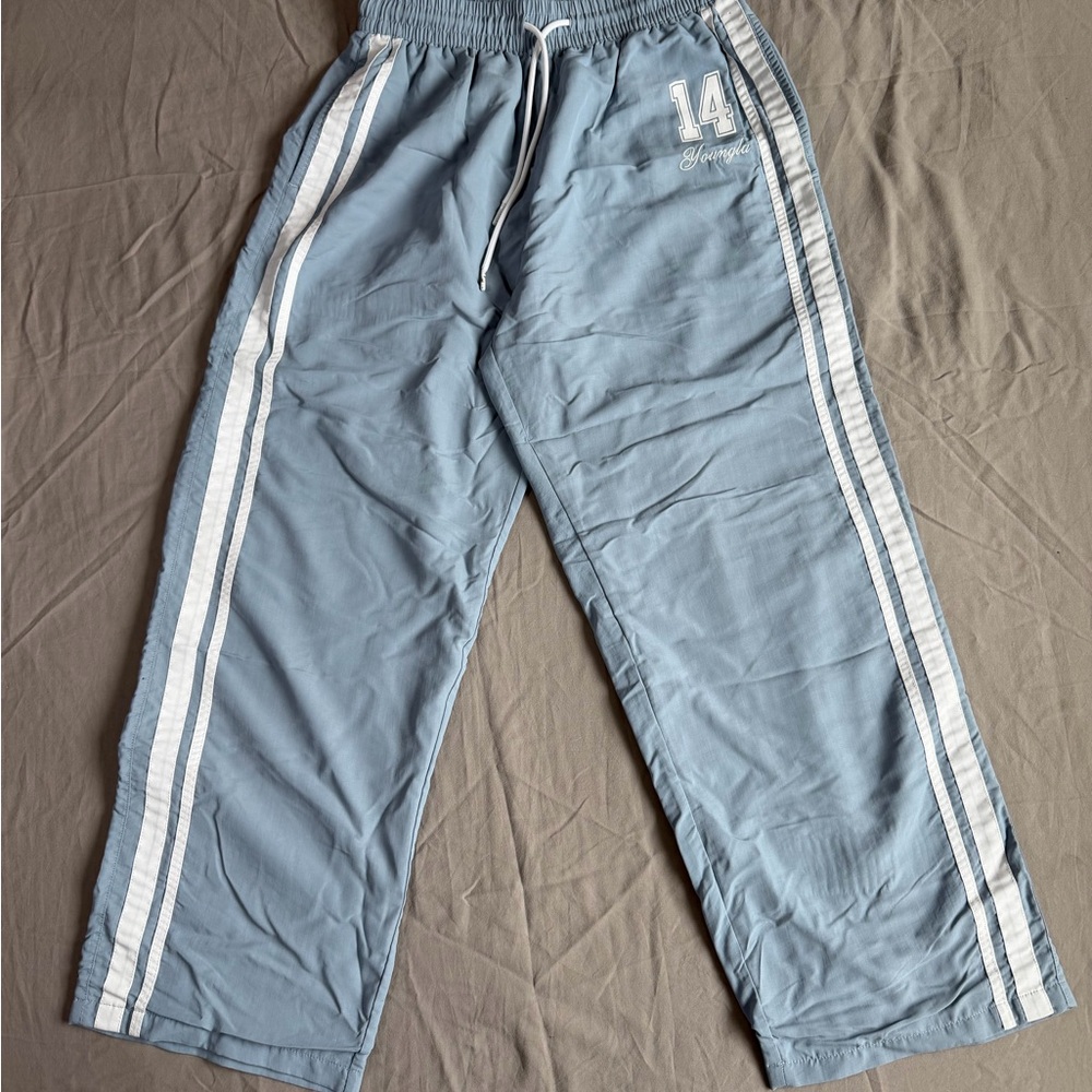 YoungLA Light blue women track pants